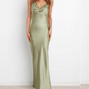 Petal and Pup Olive Parleio Dress